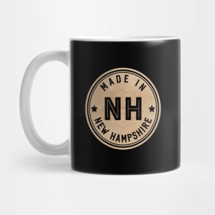 Made In New Hampshire NH State USA Mug